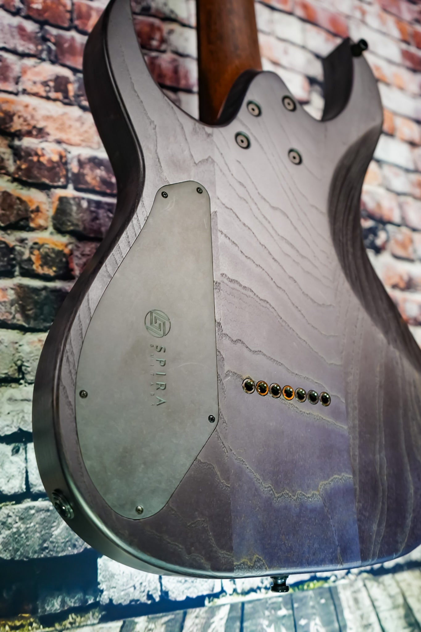 Spira custom shop charcoal black 7 string