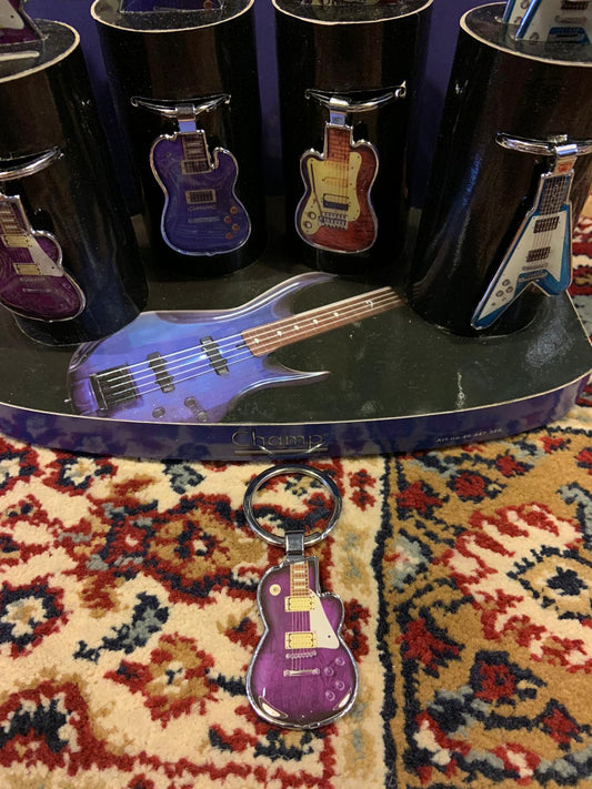 Keychain guitar