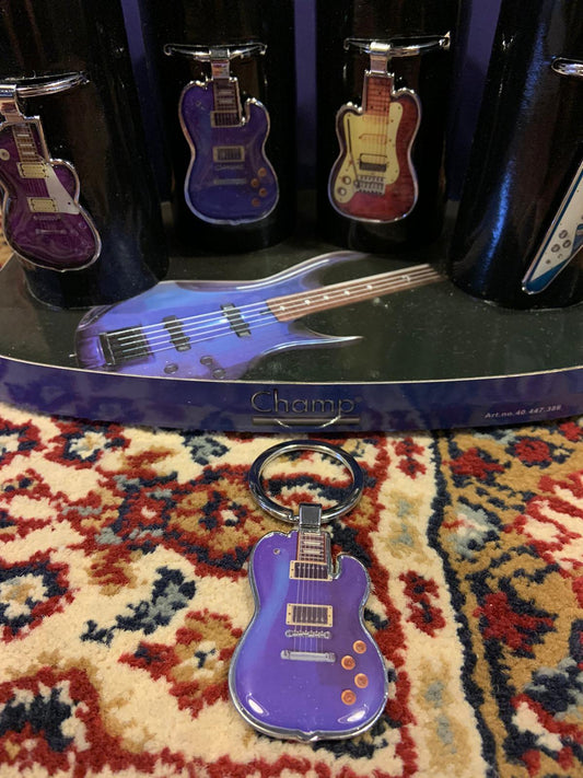 Keychain guitar
