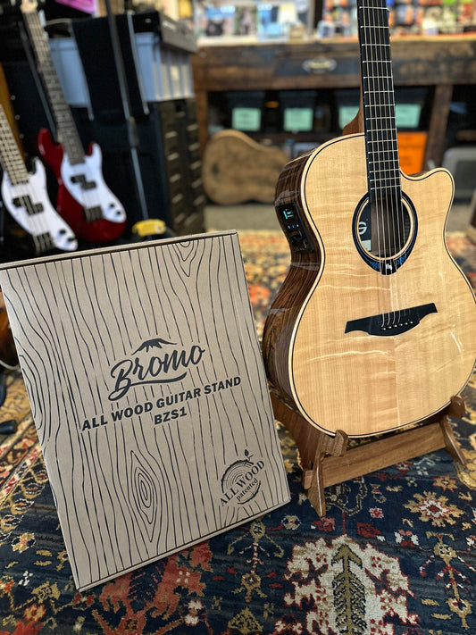 Wooden guitarstand acoustic/hollowbody