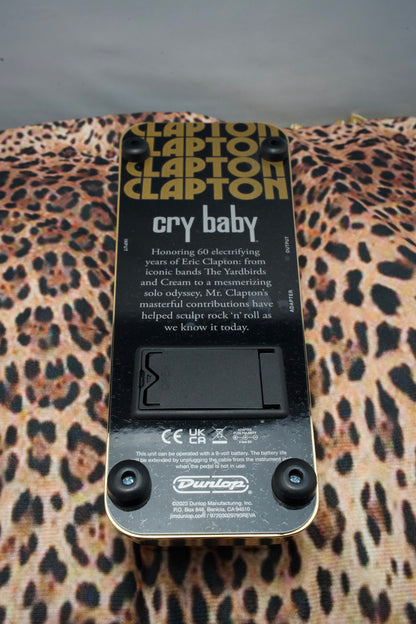 Dunlop crybaby Eric Clapton LTD