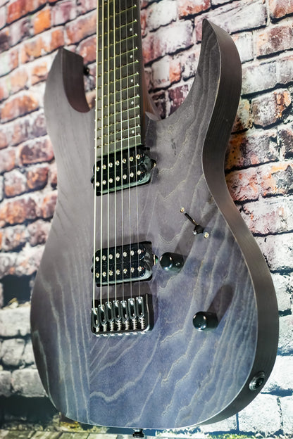 Spira custom shop charcoal black 7 string