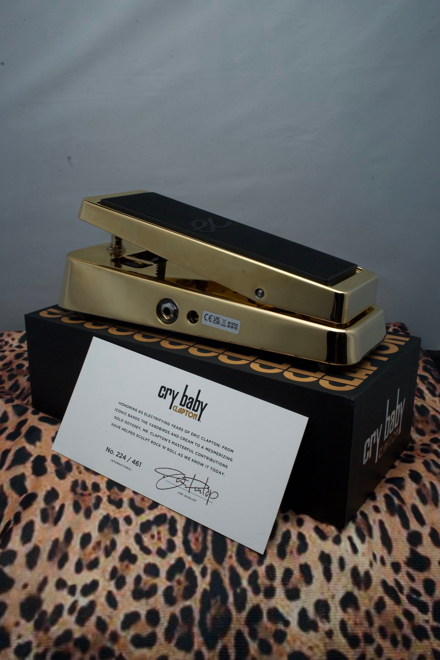 Dunlop crybaby Eric Clapton LTD