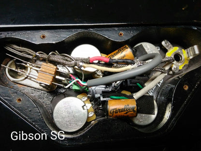 Farally vintage paper-in-oil capacitor 0.022uf humbucker