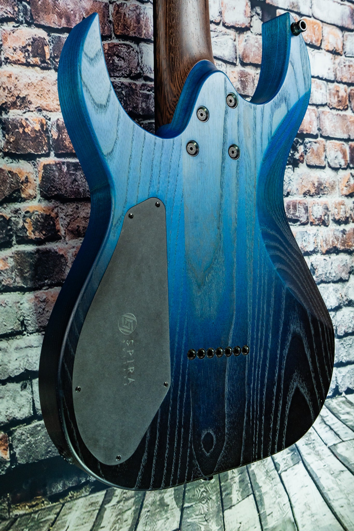 Spira Custom shop mariana trench blue 7 string