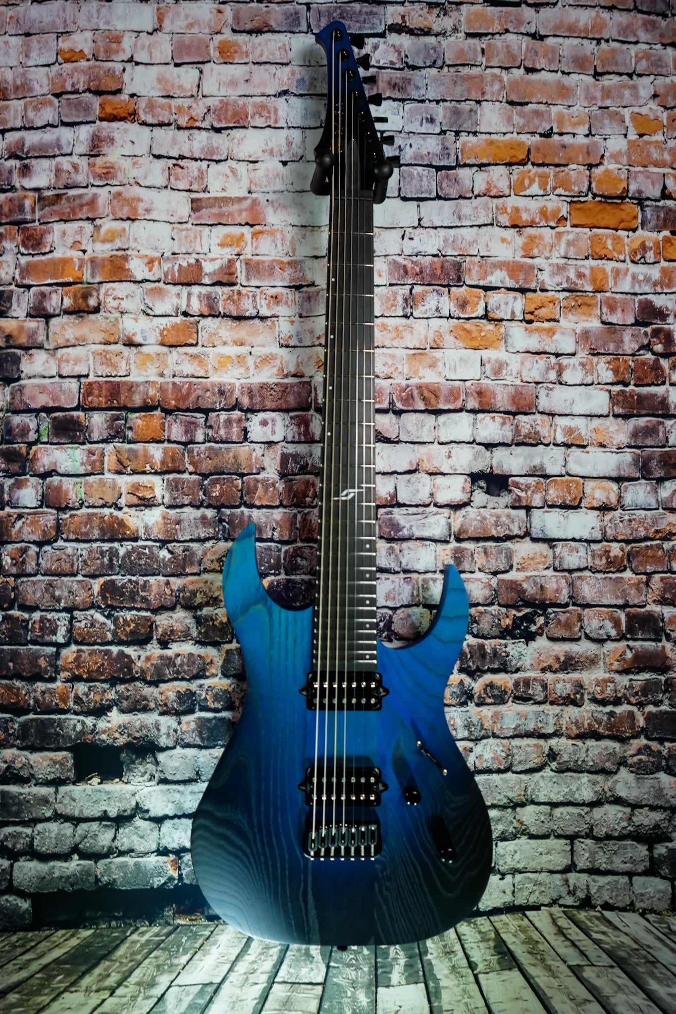 Spira Custom shop mariana trench blue 7 string