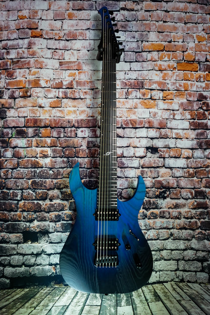 Spira Custom shop mariana trench blue 7 string
