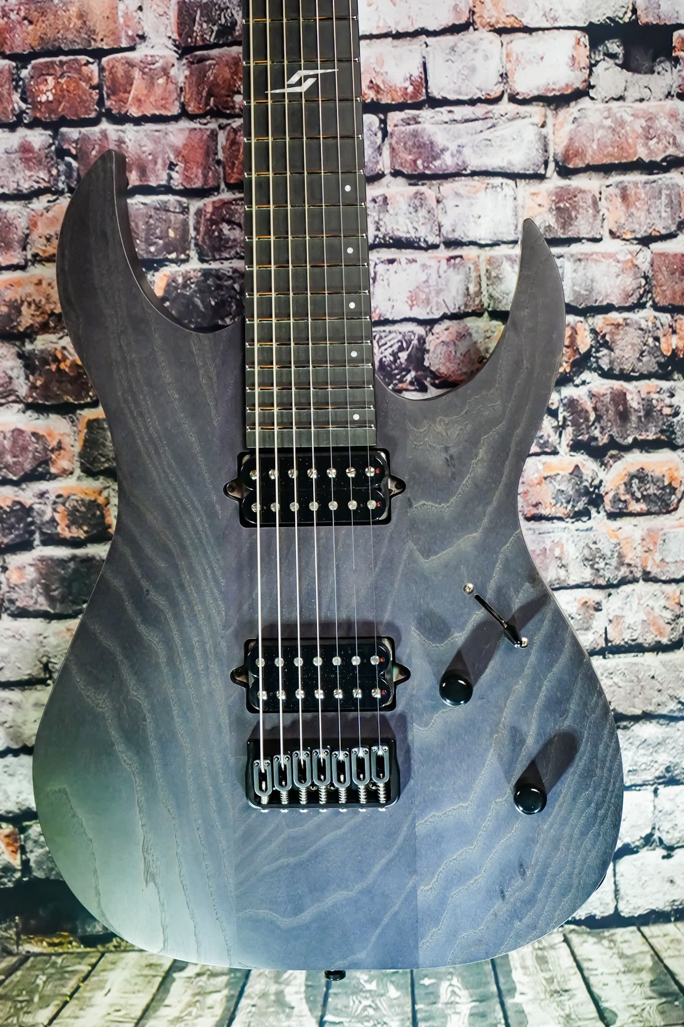 Spira custom shop charcoal black 7 string