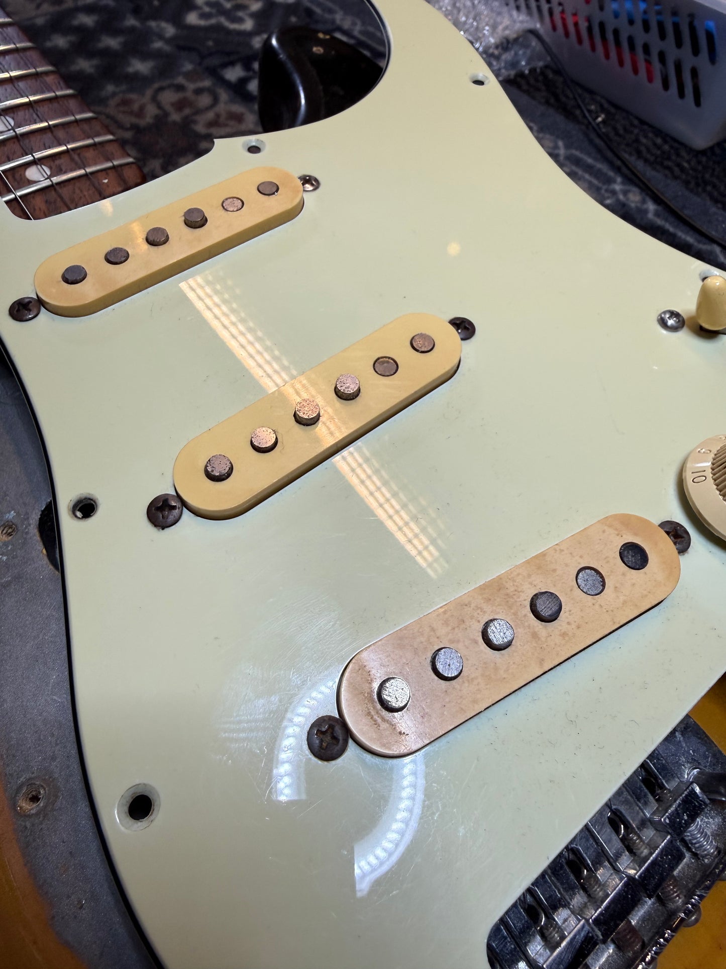 1972 Fender stratocaster sunburst