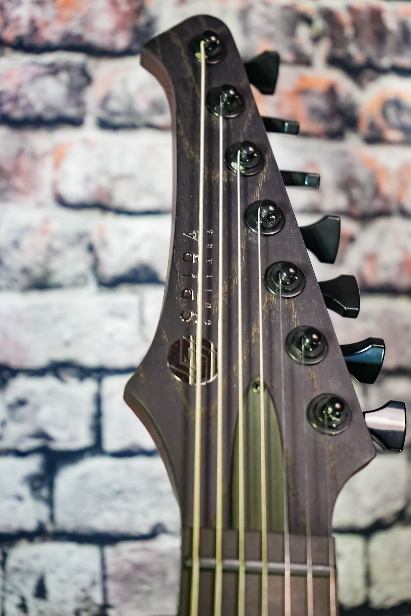 Spira custom shop charcoal black 7 string