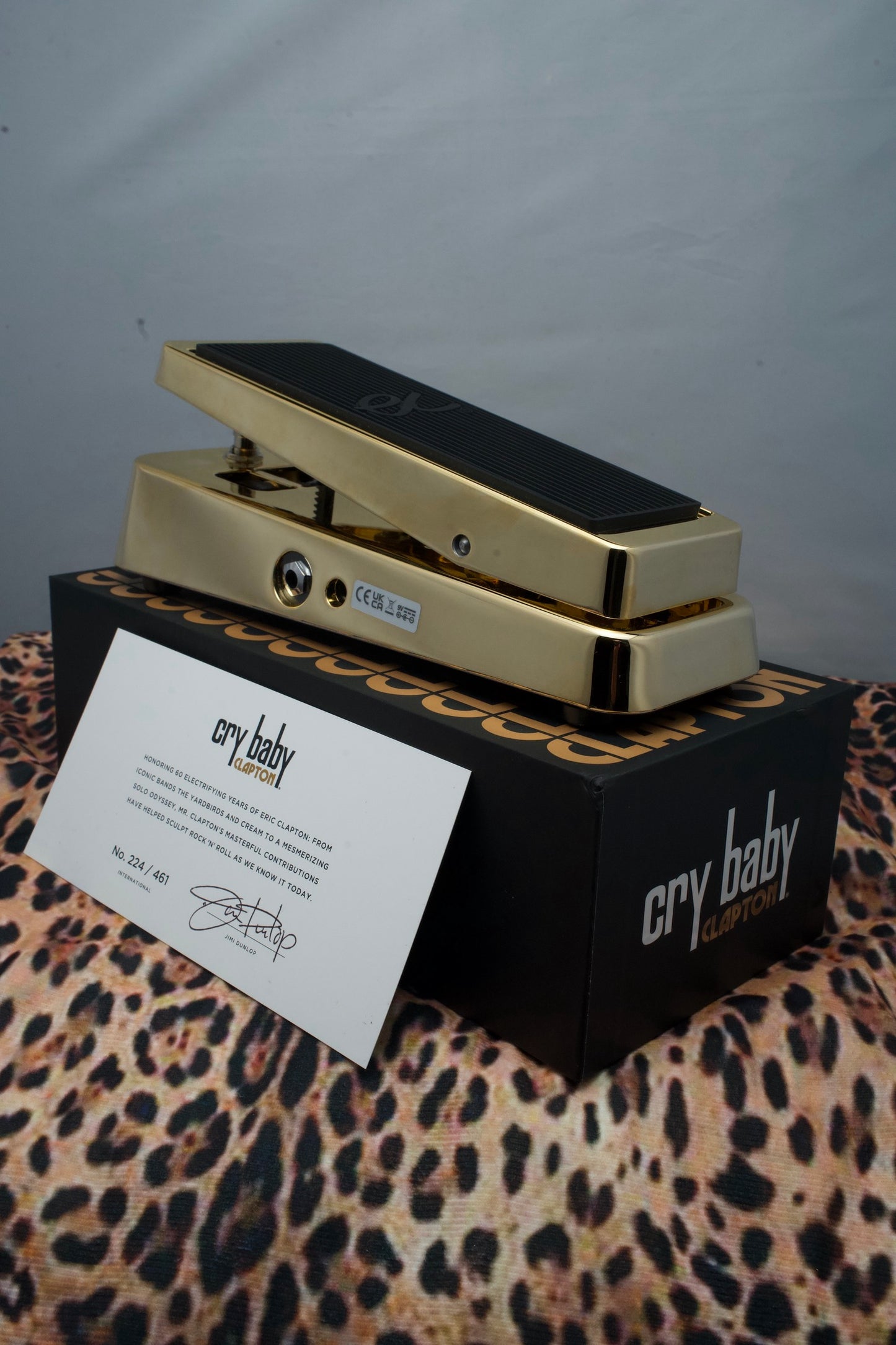 Dunlop crybaby Eric Clapton LTD