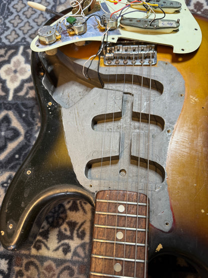 1972 Fender stratocaster sunburst
