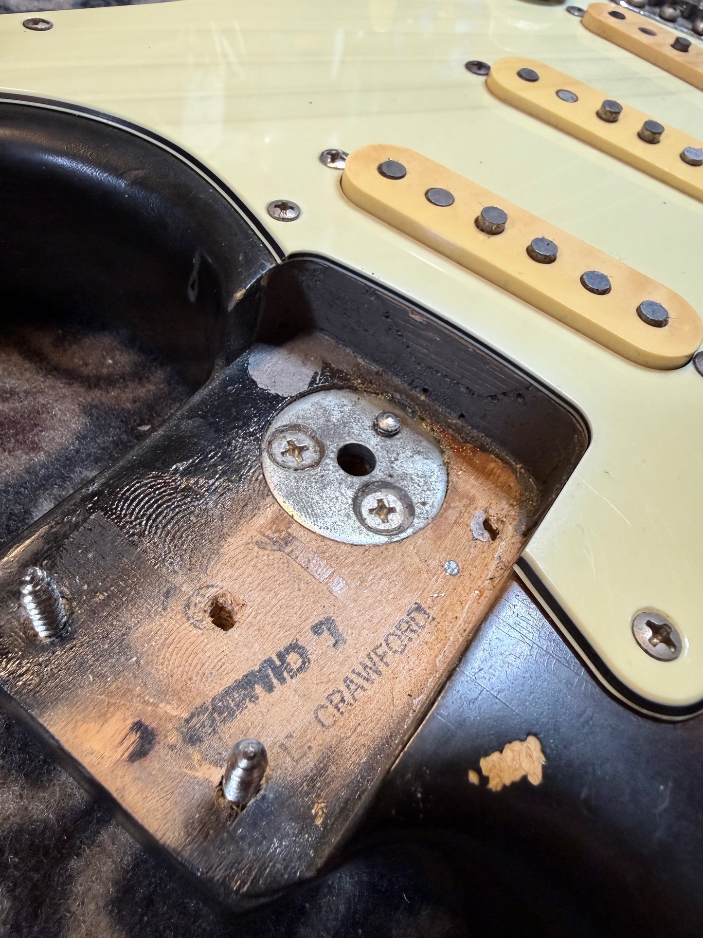 1972 Fender stratocaster sunburst