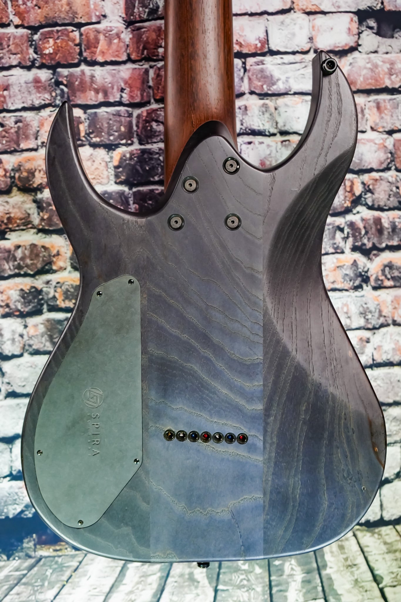 Spira custom shop charcoal black 7 string