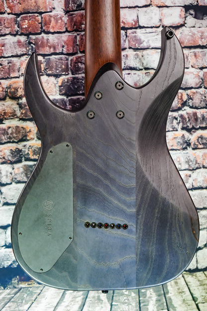 Spira custom shop charcoal black 7 string