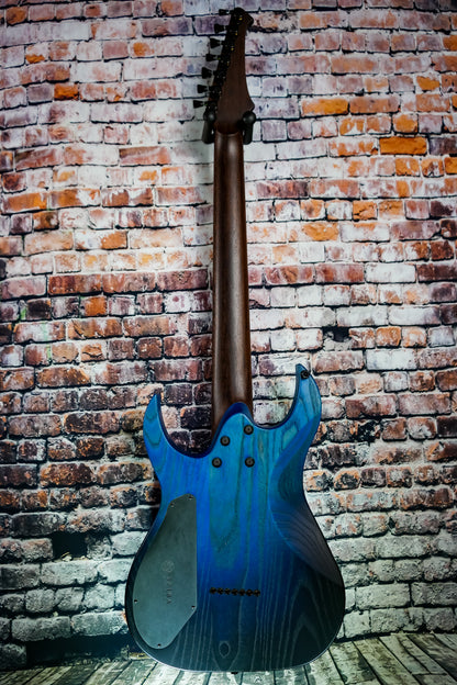 Spira Custom shop mariana trench blue 7 string