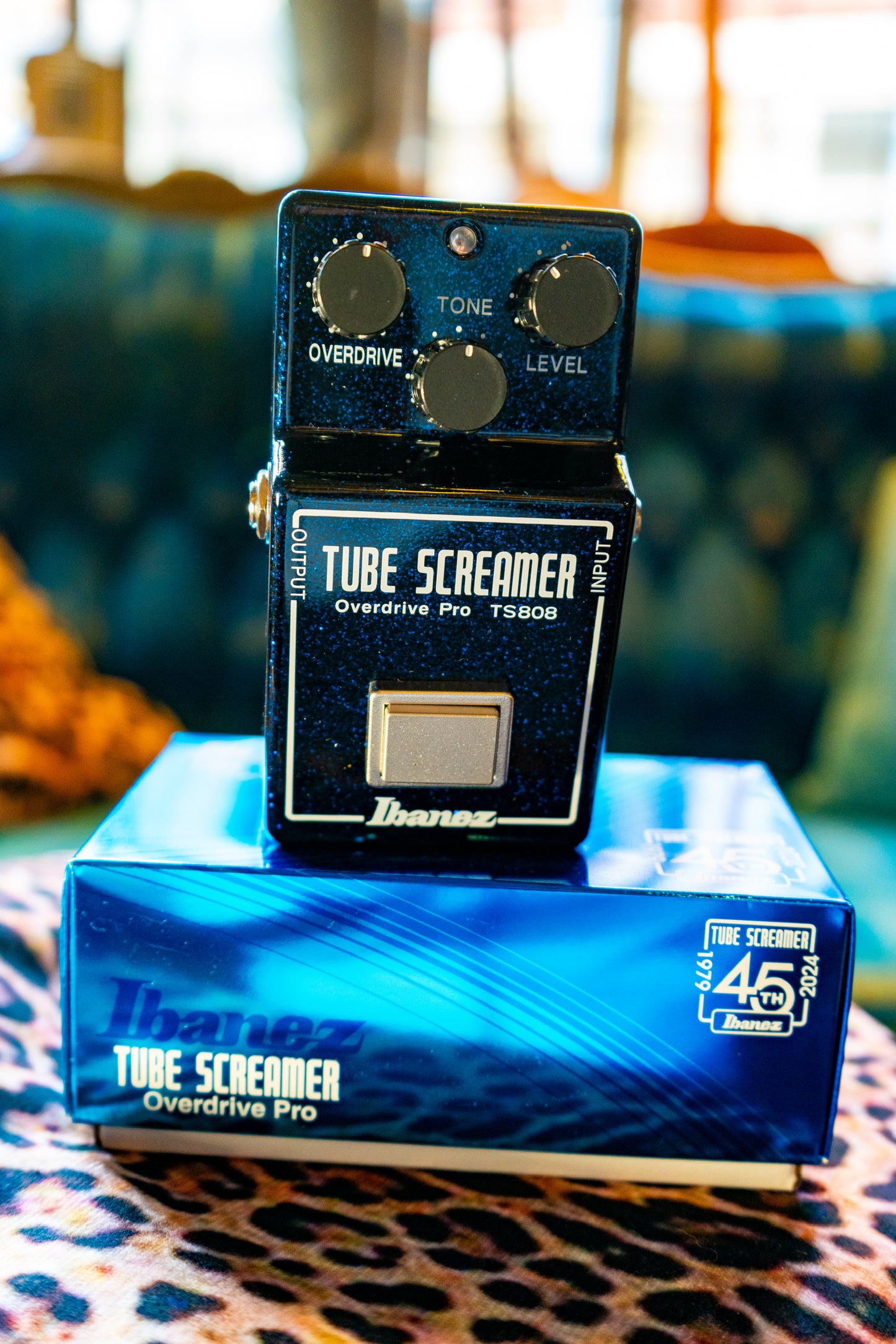 IBANEZ TS 808 tube screamer overdrive pro 45th