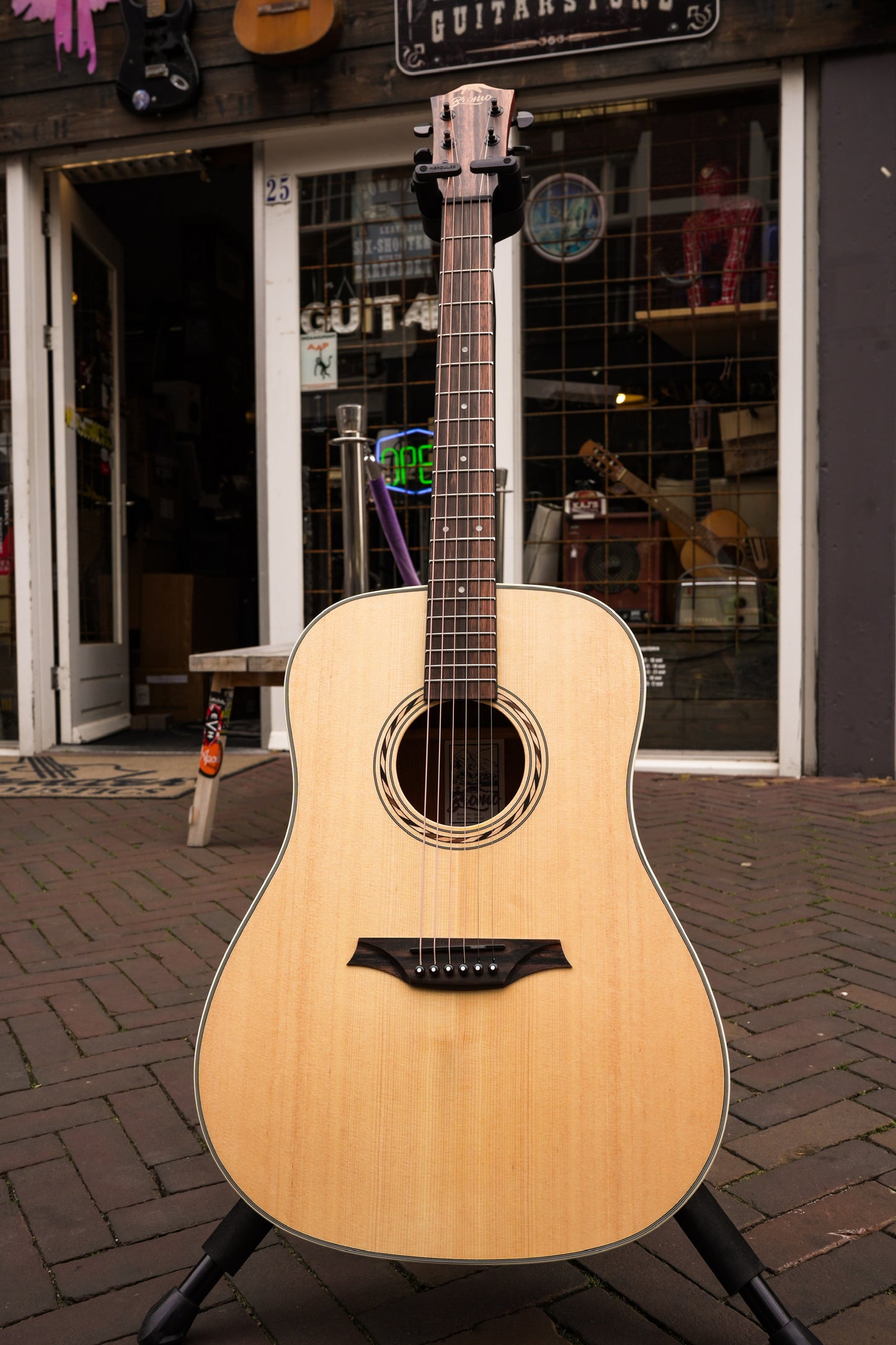 BAA1 Bromo Appalachian Series dreadnought guitar