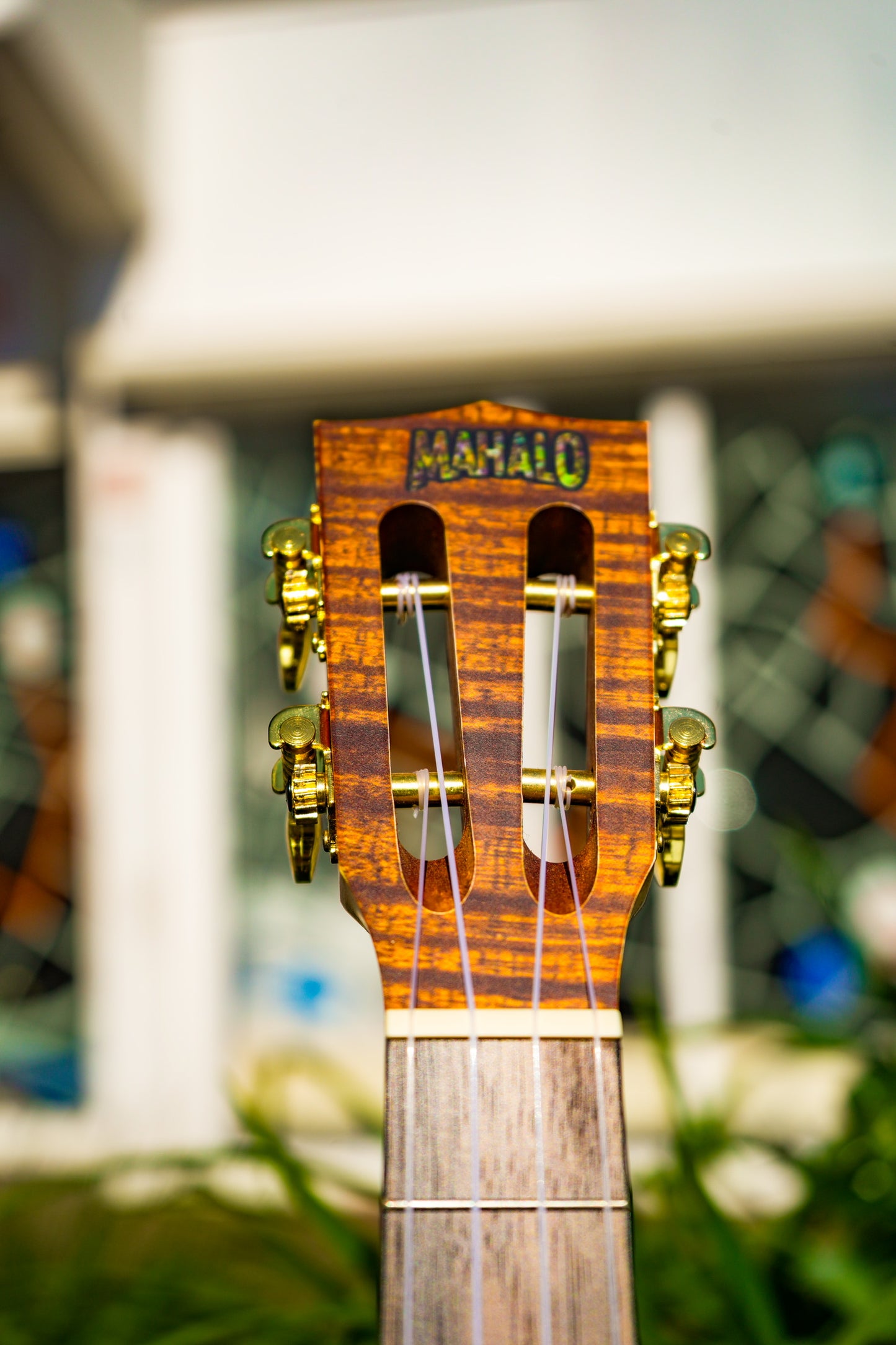 MA2KA Mahalo Artist Elite Series concert ukulele flame