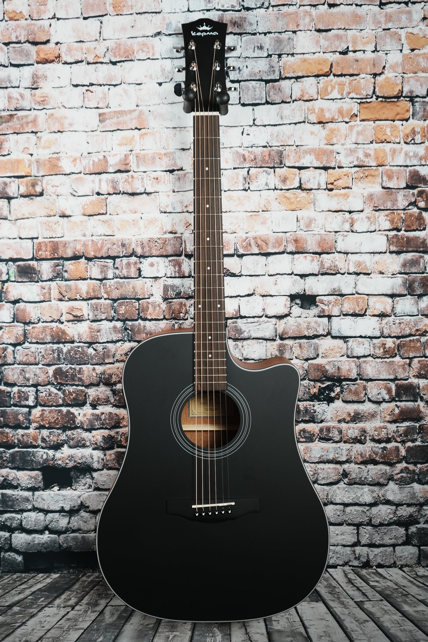 Kepma EDCE K10 Black + AcoustiFex K-10 Pickup
