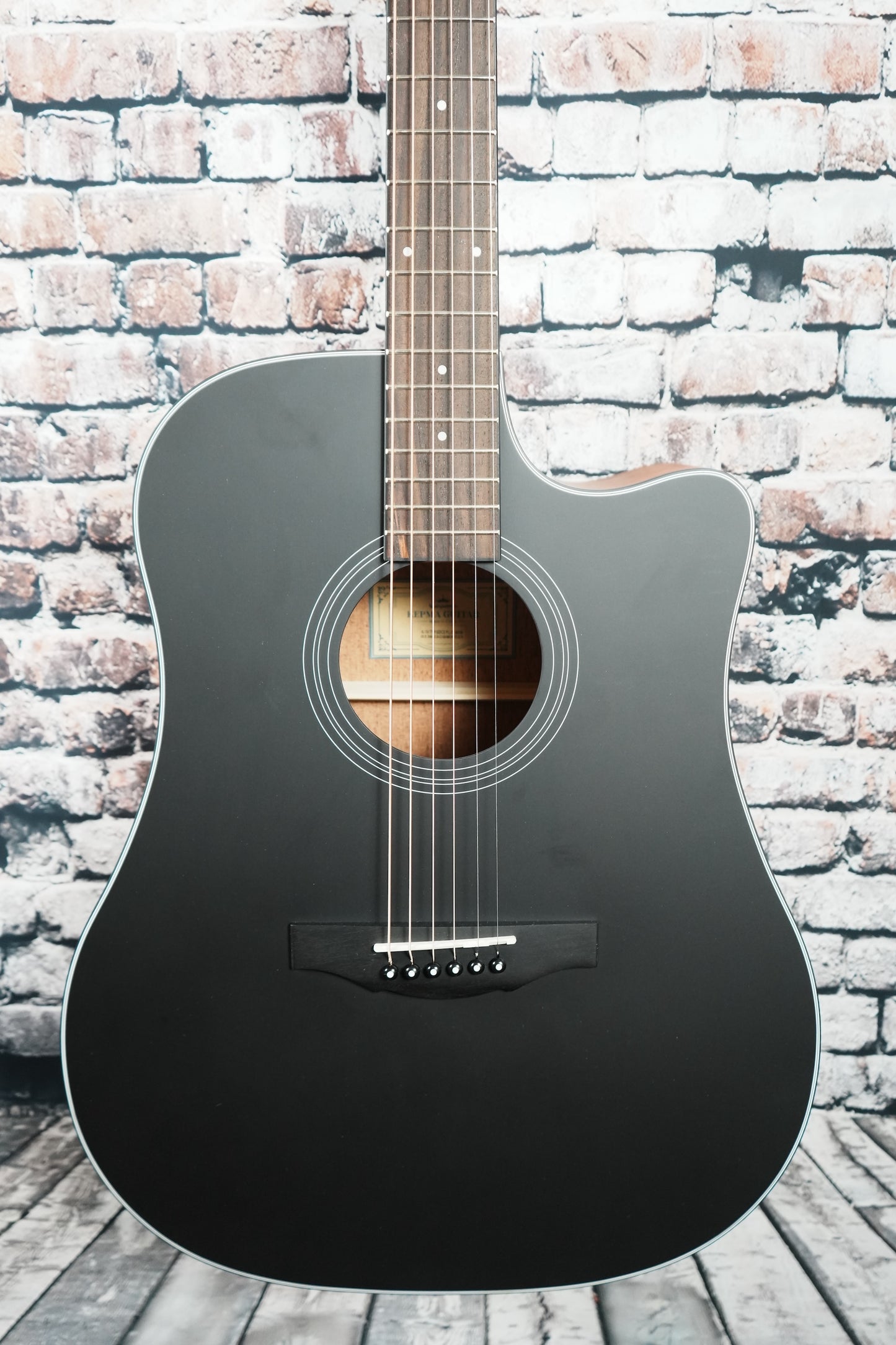Kepma EDCE K10 Black + AcoustiFex K-10 Pickup