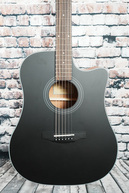 Kepma EDCE K10 Black + AcoustiFex K-10 Pickup