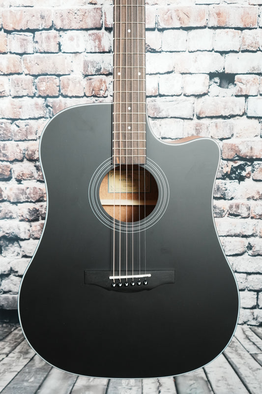 Kepma EDCE K10 Black + AcoustiFex K-10 Pickup