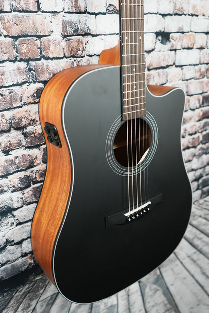 Kepma EDCE K10 Black + AcoustiFex K-10 Pickup