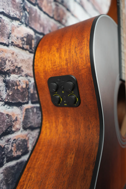 KEPMA F0-B Phoenix Vintage Burst + AcoustiFex K-10 Pickup