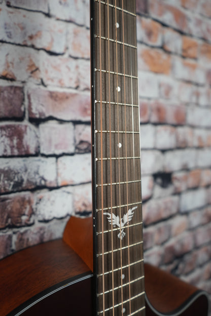 KEPMA F0-B Phoenix Vintage Burst + AcoustiFex K-10 Pickup