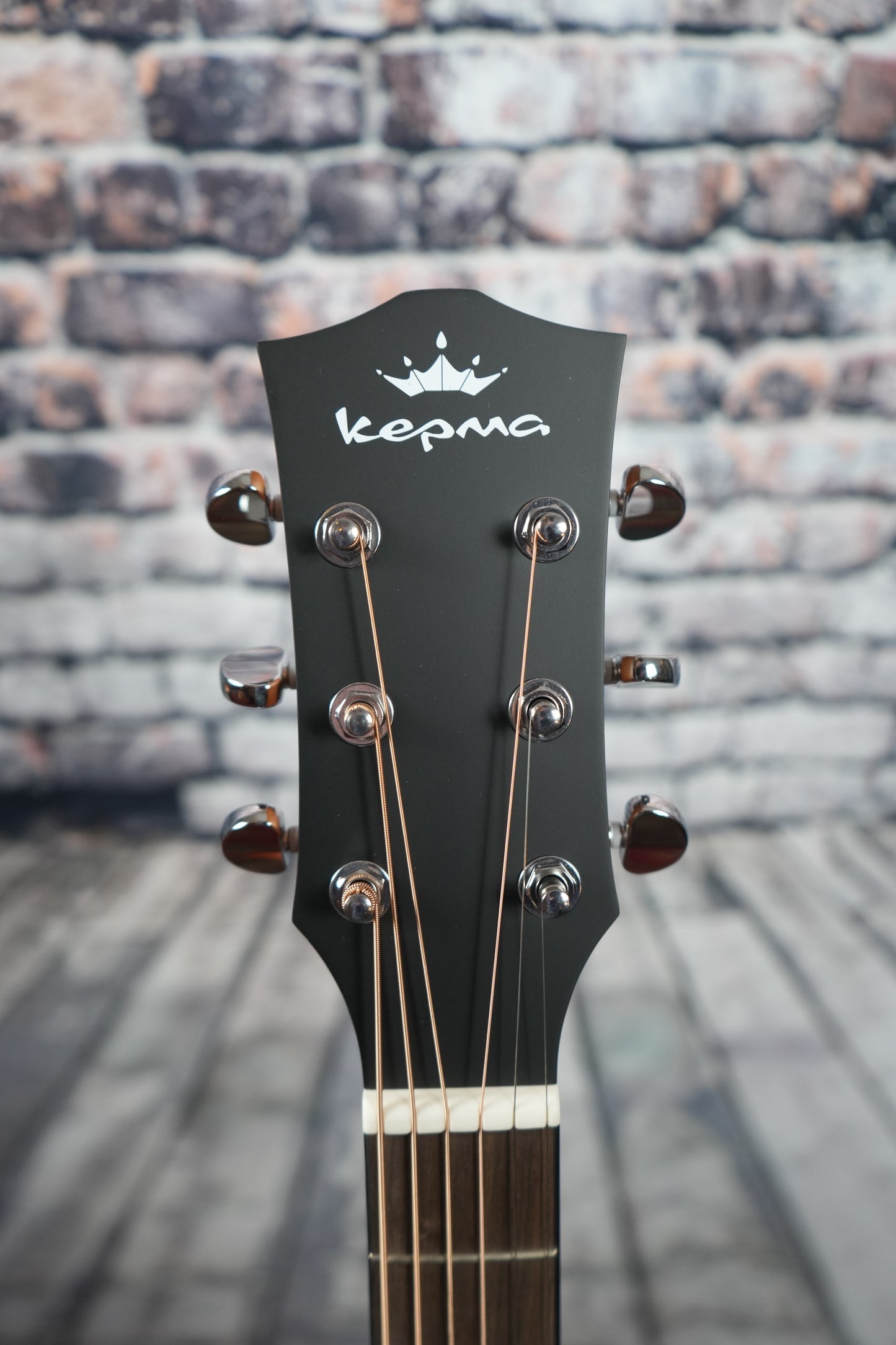 KEPMA F0-B Phoenix Vintage Burst + AcoustiFex K-10 Pickup