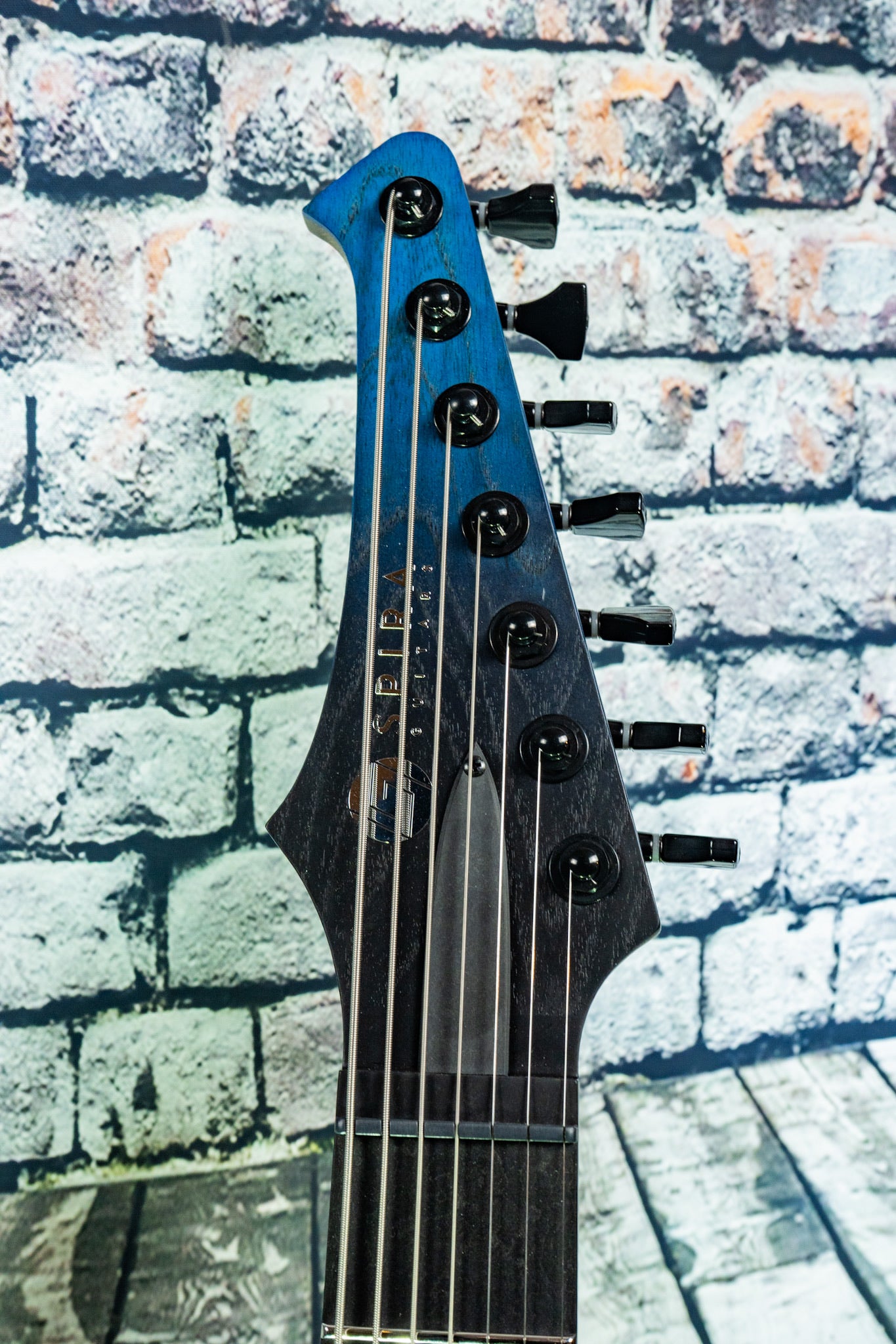 Spira Custom shop mariana trench blue 7 string