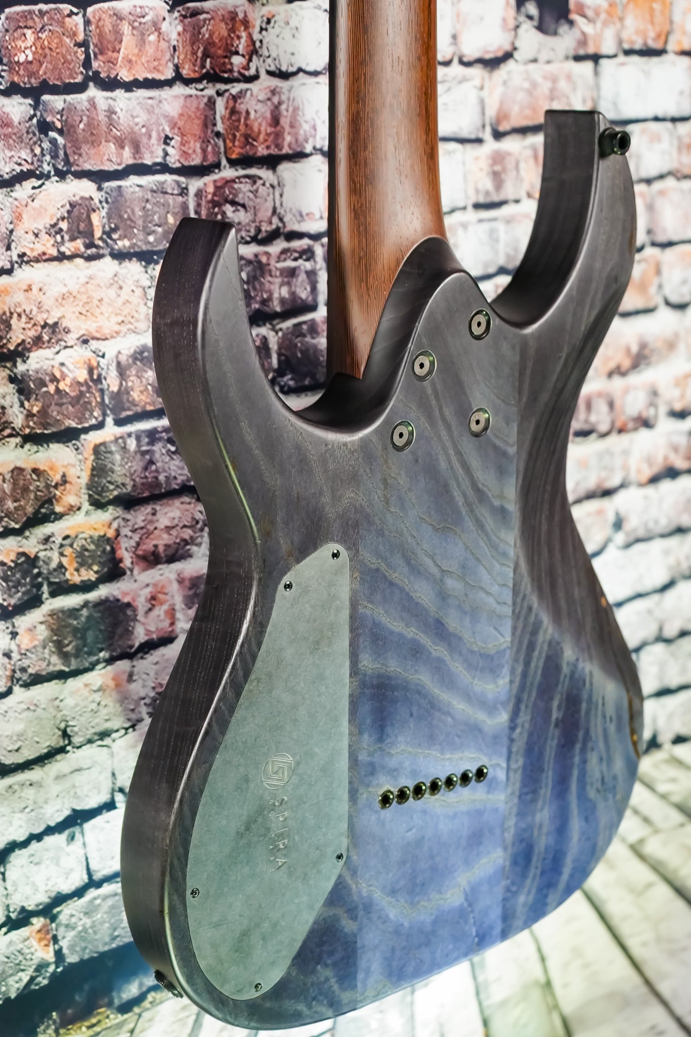 Spira custom shop charcoal black 7 string