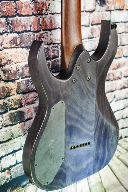 Spira custom shop charcoal black 7 string