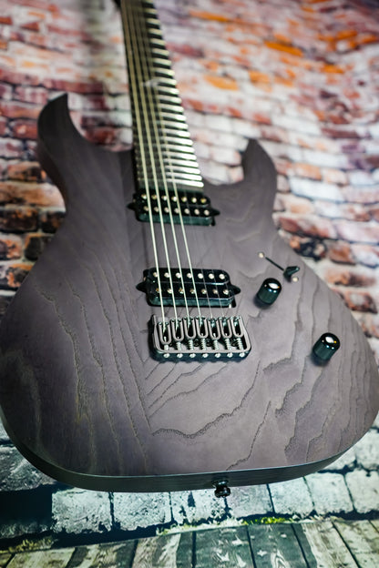Spira custom shop charcoal black 7 string