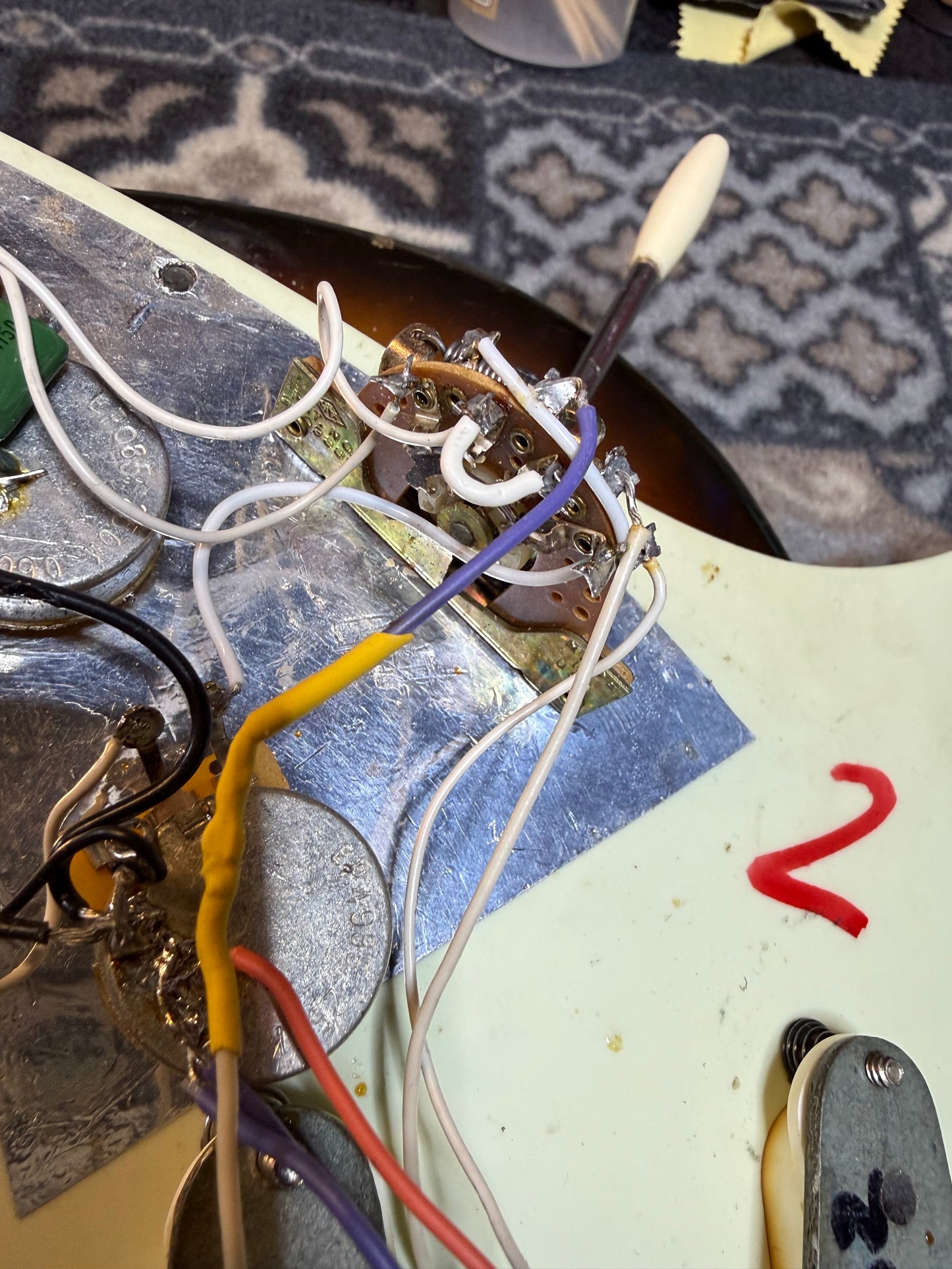 1972 Fender stratocaster sunburst