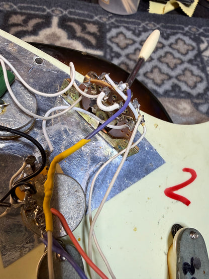1972 Fender stratocaster sunburst