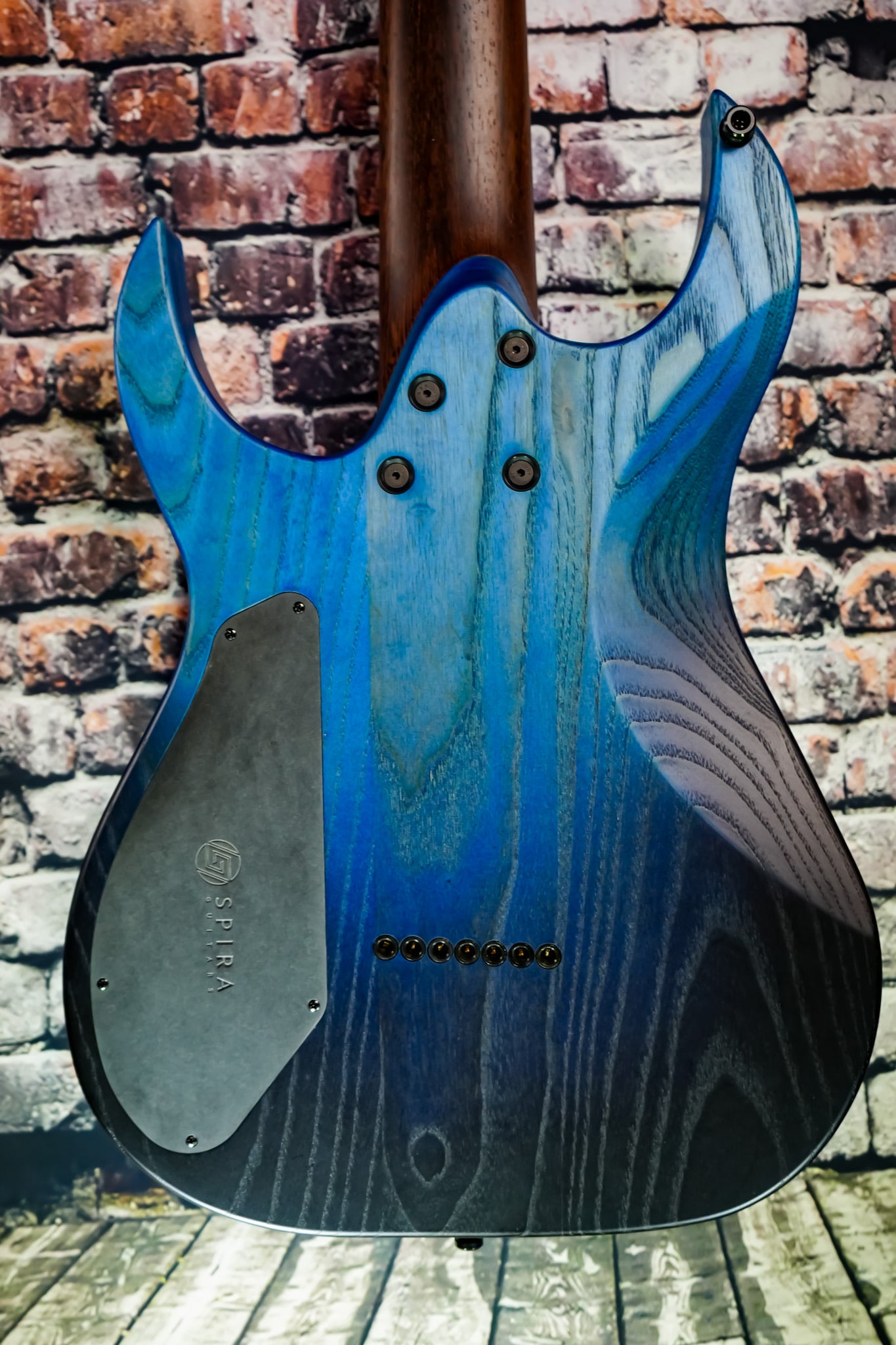 Spira Custom shop mariana trench blue 7 string