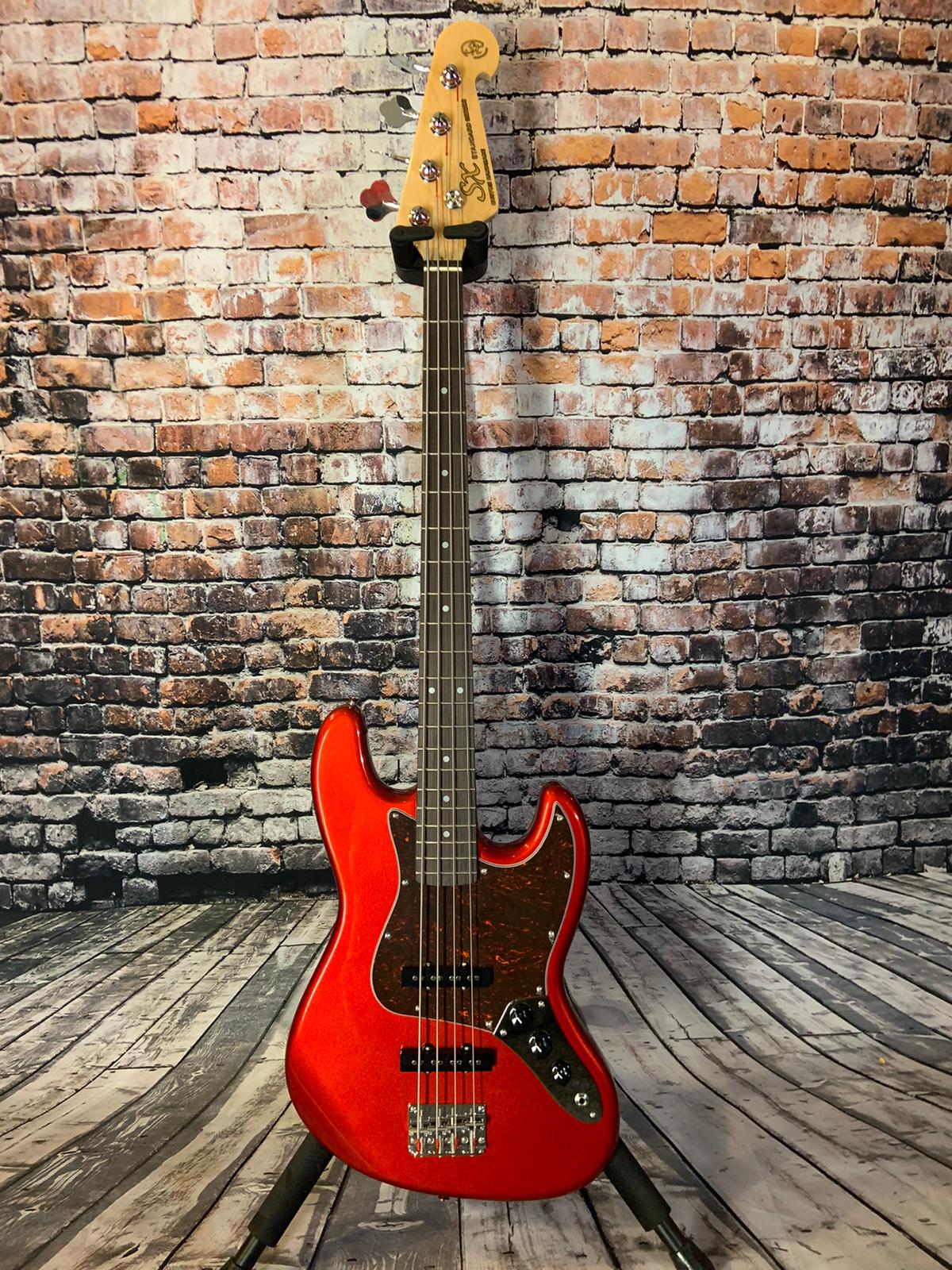 SX Standard Series Custom Handmade Bass Red