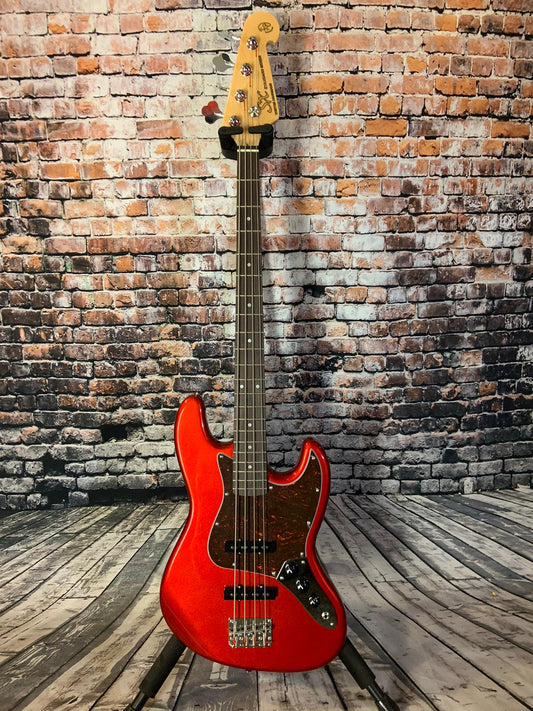 SX Standard Series Custom Handmade Bass Red