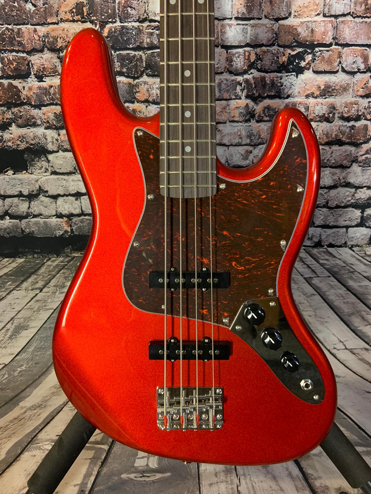 SX Standard Series Custom Handmade Bass Red