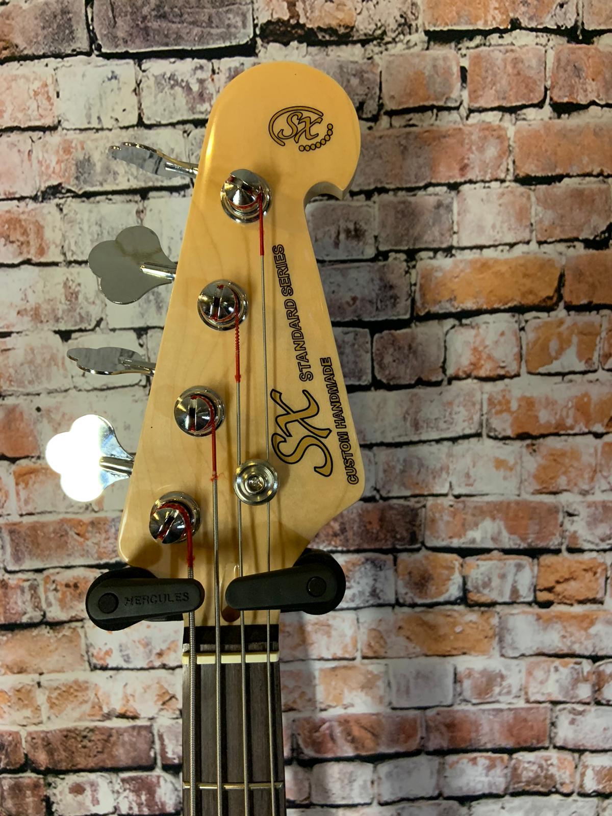 SX Standard Series Custom Handmade Bass Red