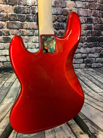 SX Standard Series Custom Handmade Bass Red