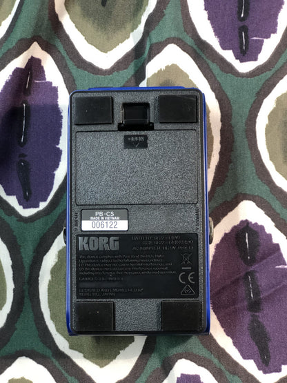Korg Pitchblack Custom Pedal Tuner Blue