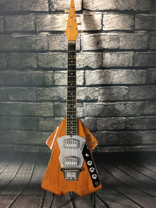 Burns Flyte 1976 natural Mahogany