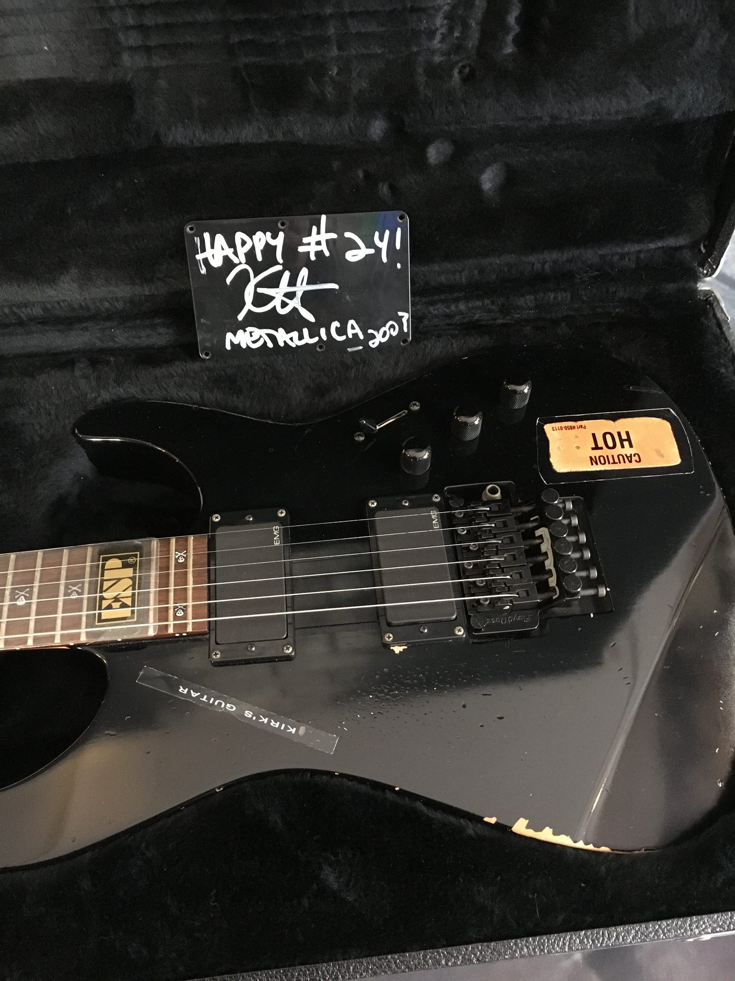 ESP KH-2  Relic Guitar Serial #024/100 Collector KIRK HAMMETT