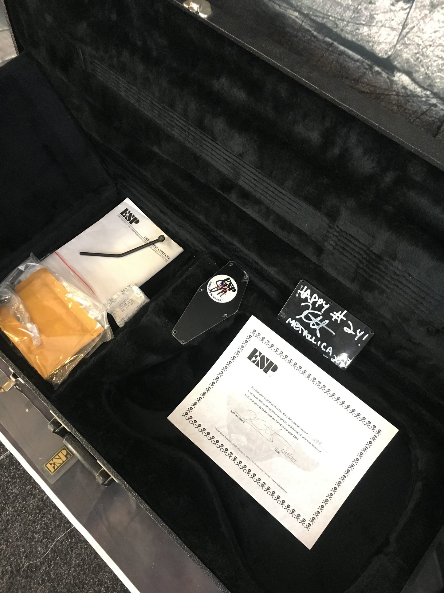 ESP KH-2  Relic Guitar Serial #024/100 Collector KIRK HAMMETT