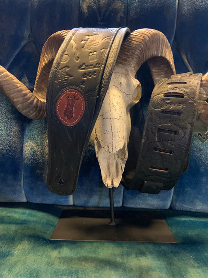 Guitar Strap Levy's Leather Pattern