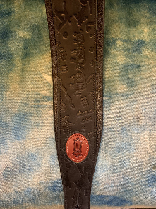 Guitar Strap Levy's Leather Pattern