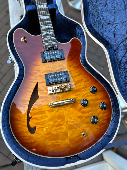 EVH SA 126 QM Tabaccosunburst